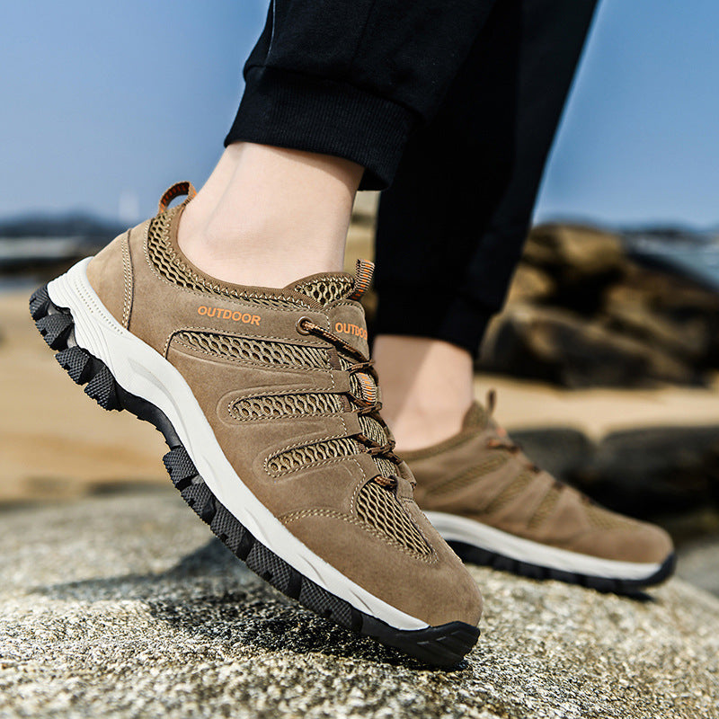Damen Sportliche Outdoor-Sneaker mit atmungsaktivem Obermaterial und rutschfester Sohle