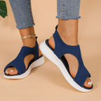 Damen Atmungsaktive Sandalen mit elastischem Tragekomfort R&B