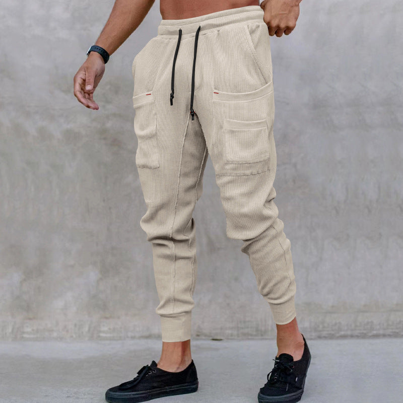 Herren Bequeme und funktionale Cargo-Hose mit elastischem Bund R&B