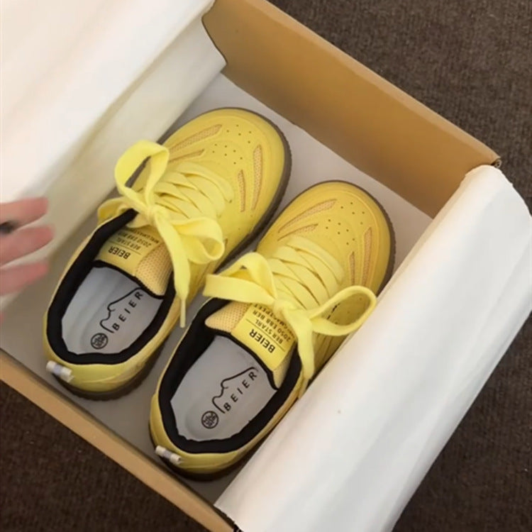 Damen Sportliche Lauf-Sneaker mit atmungsaktiver Mesh-Oberfläche und dämpfendem Sohlenprofil R&B