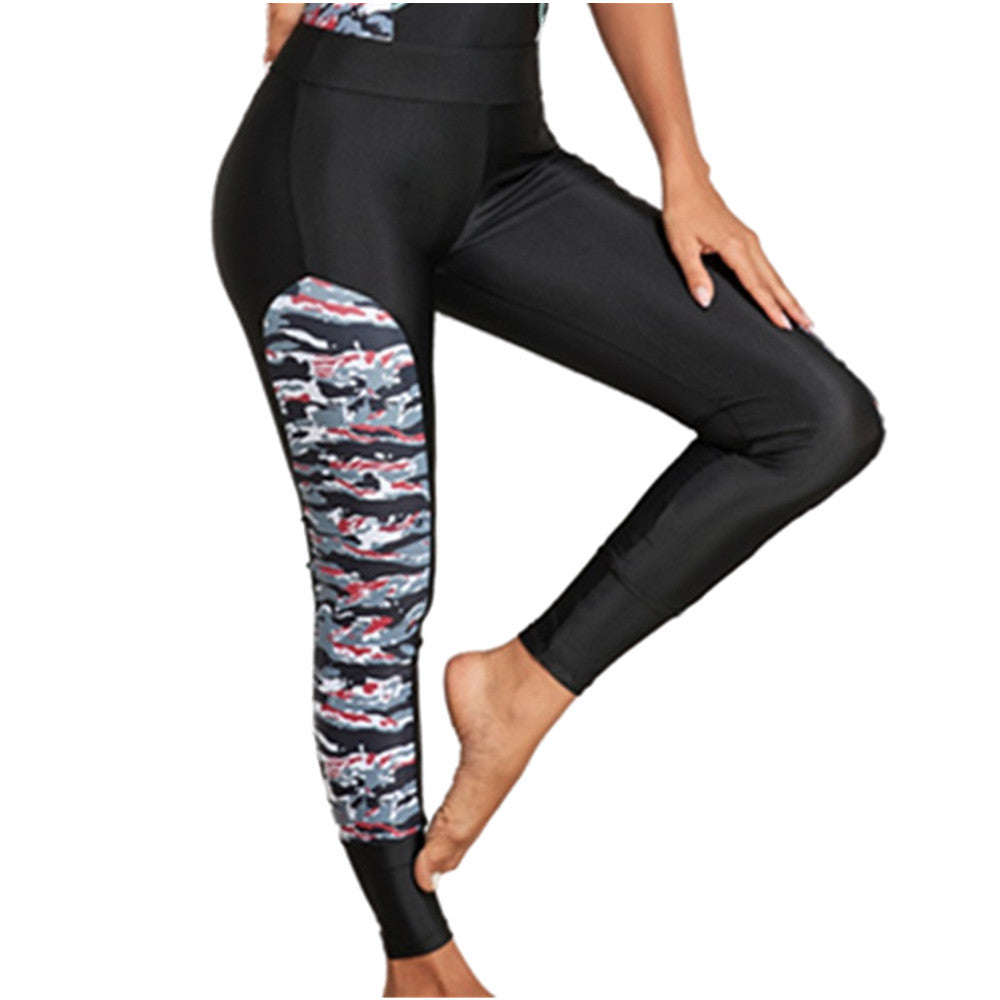 Damen Surfanzug mit modischen Camouflage-Mustern R&B
