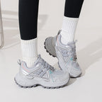 Damen Sportliche Lauf Sneakers mit atmungsaktivem Obermaterial und dämpfender Sohle R&B