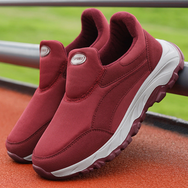 Damen Sportliche Slip-On Sneakers mit dämpfender Sohle R&B