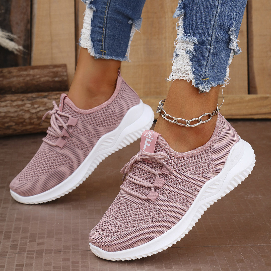 Damen atmungsaktive Sneaker in modischem Design R&B