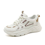 Damen sportliche Sneakers mit atmungsaktiver Mesh-Oberfläche und dämpfender Sohle R&B