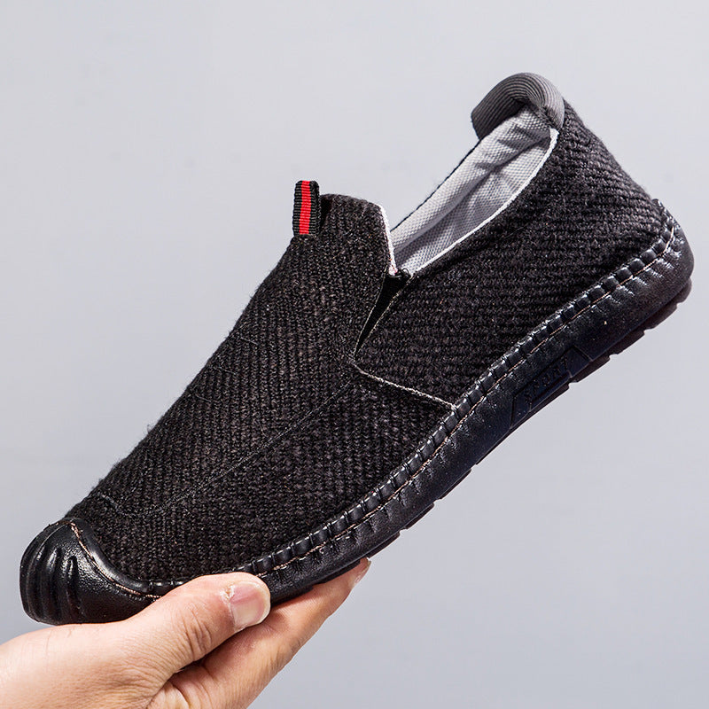 Damen Atmungsaktive Slip-On Freizeitschuhe mit flexiblem Fußbett