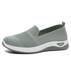 Damen Atmungsaktive Slip-On Freizeitschuhe mit elastischer Passform R&B