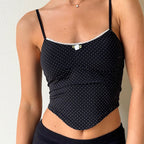 Damen Polka-Dot Top