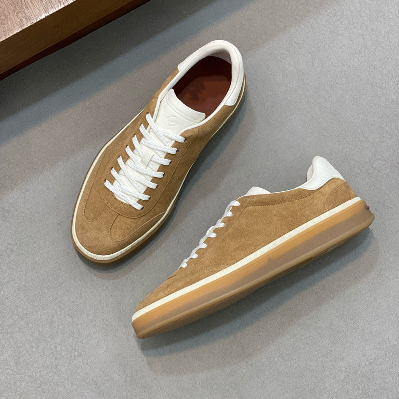 Damen Sneaker aus weichem Wildleder mit raffiniertem Schnürsystem R&B