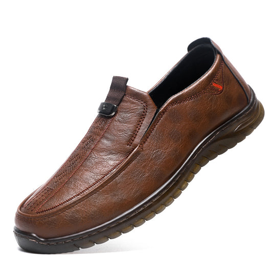 Herren elegante Slipper mit rutschfester Sohle und flexibler Einlage R&B