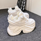 Damen Plateau-Sneaker mit extrem dämpfender Sohle und atmungsaktiver Oberfläche R&B