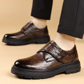 Herren Schnürschuhe mit hoher Tragekomfort und eleganter Lederoptik