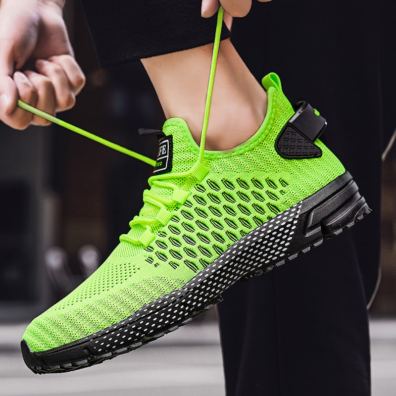 Damen Sportliche Lauf-Sneaker mit atmungsaktivem Mesh-Obermaterial und dämpfender Sohle R&B
