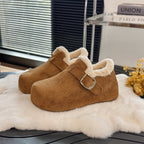 Damen Gemütliche Hausschuhe mit weichem Innenfutter und stylischem Riemen R&B