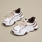 Damen Sportliche High-Top Sneakers mit kuscheligem Innenfutter R&B