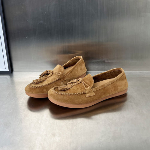 Damen Mokassins mit eleganter Quasten-Detailierung und bequemer Sohle R&B