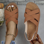 Damen Komfortable Riemchensandalen mit anatomischer Fußbettung R&B