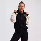 Damen Sportlicher Hoodie-Trainingsanzug mit eleganten Details und hochwertigem Material