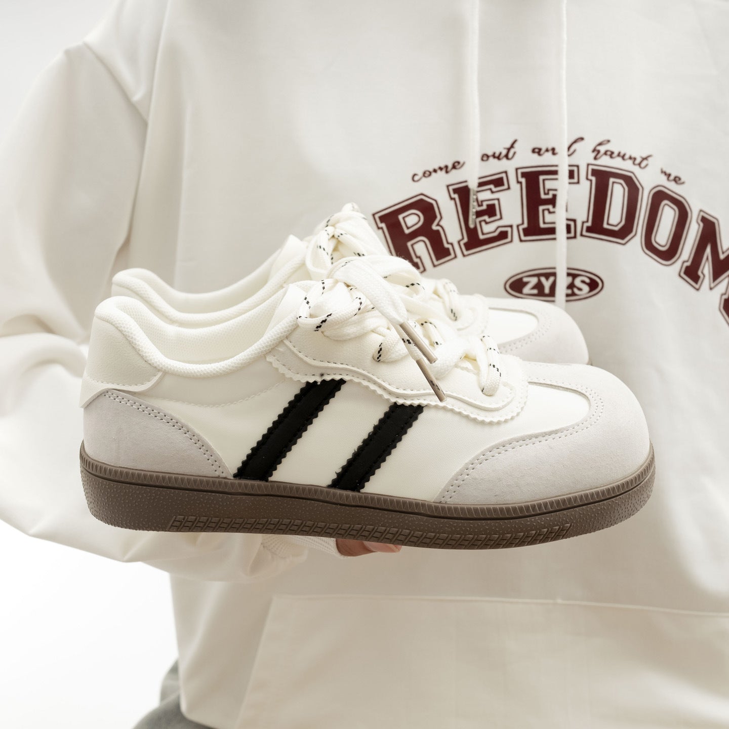 Damen Sneakers mit sportlichem Design und weichem Futter