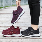 Damen Sportliche Sneakers mit verstellbarem Klettverschluss und atmungsaktivem Obermaterial R&B