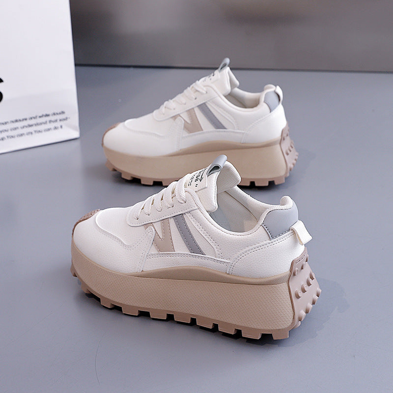 Damen Chunky Sneakers mit rutschfester Sohle und komfortablem Dämpfungssystem R&B