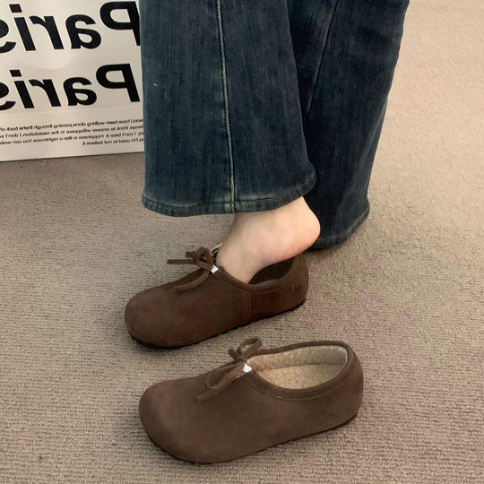 Damen Bequeme Clogs mit Satinband R&B