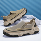 Damen Slip-On Sneakers mit atmungsaktivem Obermaterial und rutschfester Sohle R&B