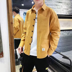 Herren lässige Utility-Jacke mit praktischen Taschen und stylischem Schnitt