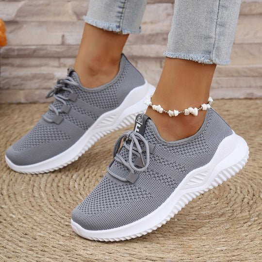 Damen atmungsaktive Sneaker in modischem Design R&B