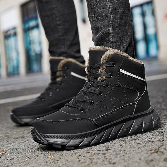 Damen Winterstiefel mit isolierendem Innenfutter und rutschfester Sohle R&B