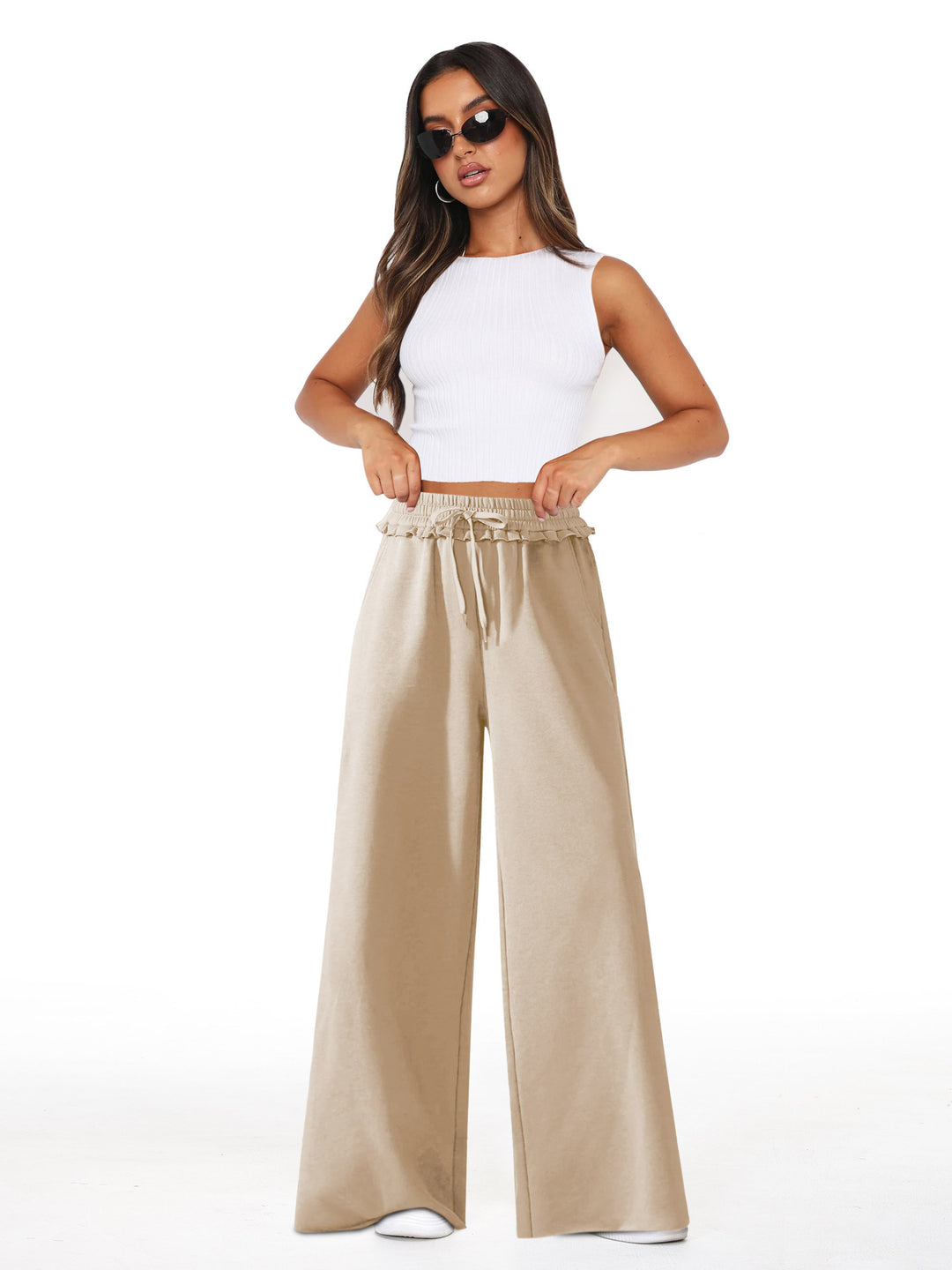 Damen Weite Hose R&B