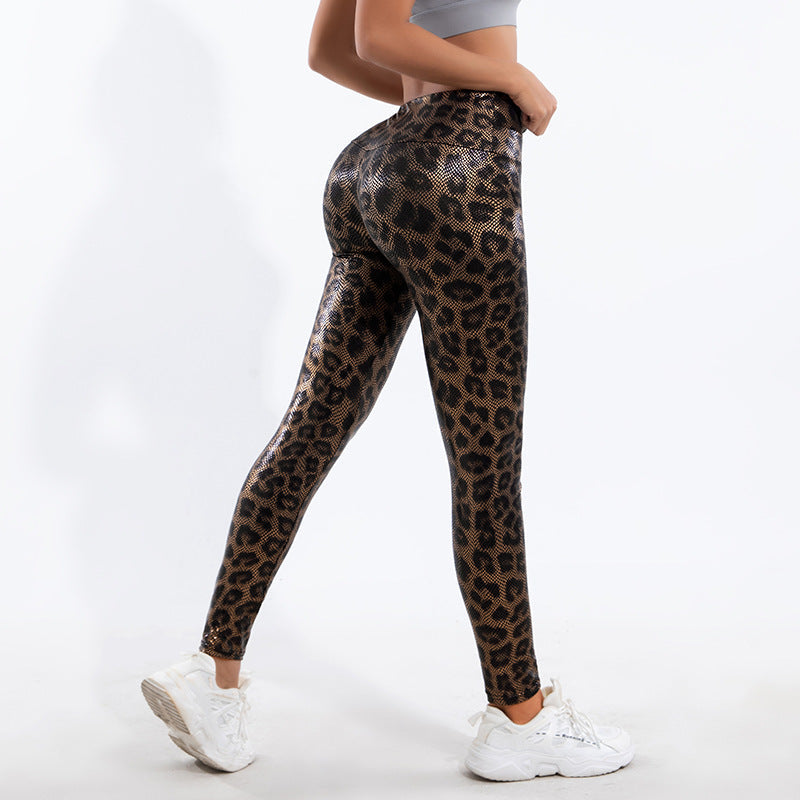 Damen Leggings im angesagten Leopardenmuster