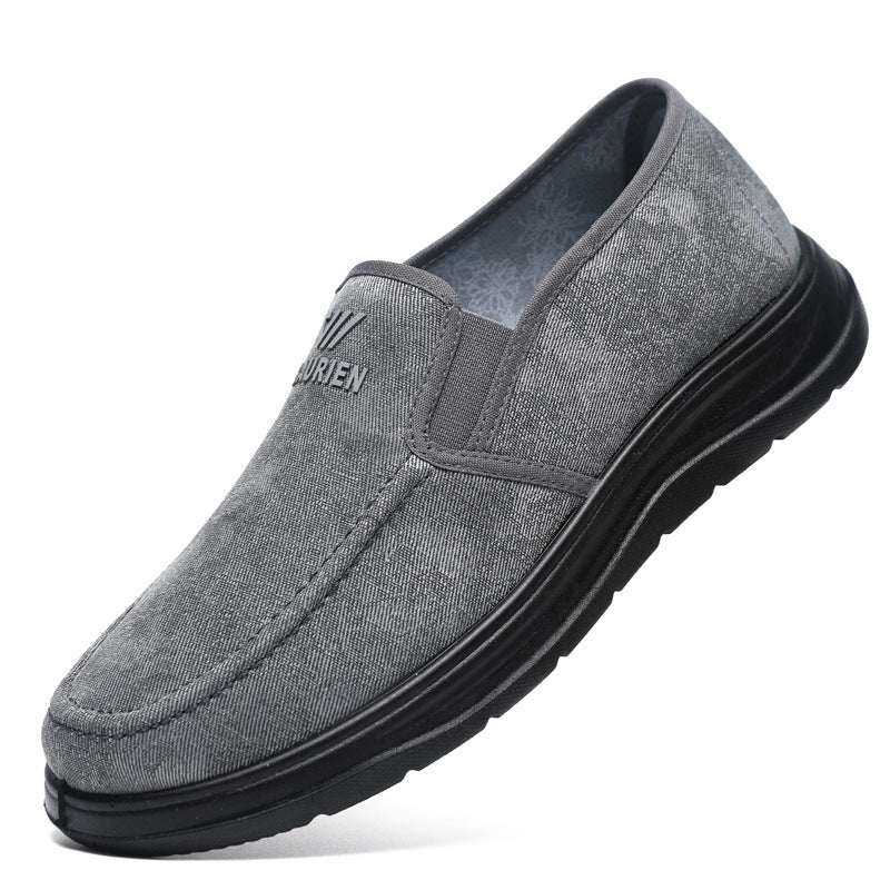 Damen Slip-On Mokassins mit atmungsaktiver Oberflächenstruktur R&B