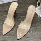 Damen transparente High Heel Sandalen mit elegantem Design R&B