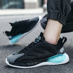 Damen Sportliche Mesh-Laufschuhe mit rutschfester Sohle und dämpfender Technologie