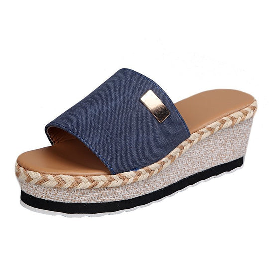 Damen Komfortable Keil-Sandalen R&B