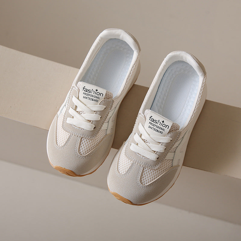 Damen Sportliche Sneakers mit luftdurchlässiger Mesh-Oberfläche und flexibler Dämpfung R&B