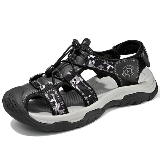 Damen Sportliche Outdoor-Sandalen mit Schnellverschluss und rutschfester Sohle R&B
