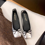 Damen Ballerinas mit dezentem Schleifen-Detail R&B