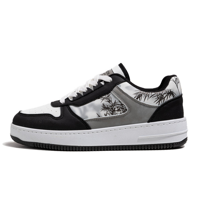 Damen Bequeme Freizeit Sneaker mit einzigartigem Druck R&B