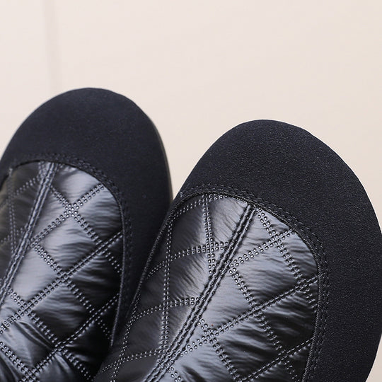 Damen Bequeme und isolierende Hausschuhe mit rutschfester Sohle R&B