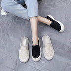 Damen Sportliche Slip-On Sneakers mit rutschfester Sohle und elastischem Einsatz R&B