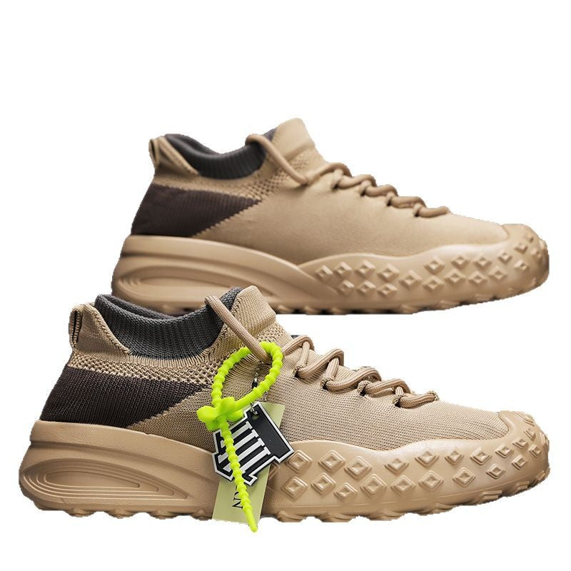 Damen Sportliche Sneaker mit hoch atmungsaktivem Strick-Obermaterial und rutschfester Sohle