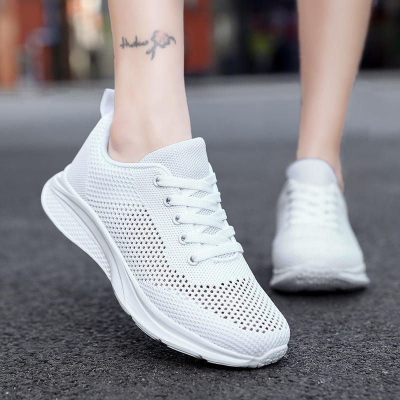 Damen Atmungsaktive und flexible Sneakers mit rutschfester Sohle