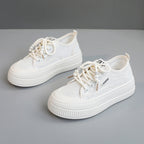 Damen modische Chunky Sneakers mit trendigen Perlenakzenten R&B