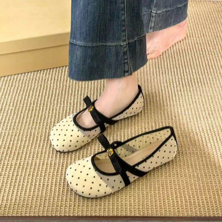 Damen Ballerinas mit dekorativem Riemchen und Comfort-Fußbett R&B