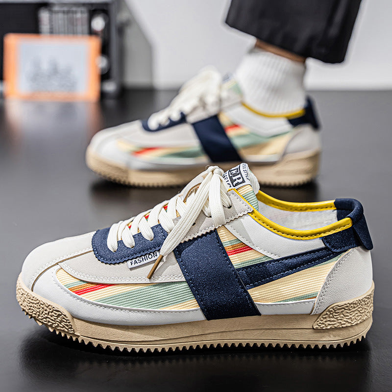 Damen Sportliche Sneaker mit atmungsaktiver Obermaterialkombination und rutschfester Sohle R&B