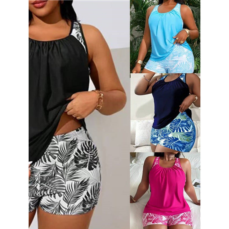 Damen Badeanzug-Set mit modischem Schnitt und sportlichem Design R&B