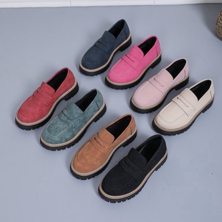 Damen Slipper im eleganten Mokassin-Stil mit rutschfester Profilsohle R&B