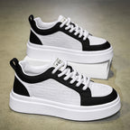 Damen Komfortable Sneaker mit hoher Sohle